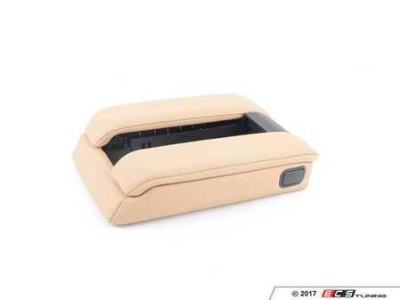 ES#86830 - 51168215939 - Center Console Armrest - Beige/Tan - (NO LONGER AVAILABLE) - Replace your worn armrest. For vehicles with a telephone. - Genuine BMW - 