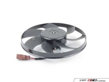 ES#3438614 - 1K0959455ET - Auxiliary Fan Assembly - 295mm - Smaller of the two fans found behind the radiator - Hamburg Tech - Audi Volkswagen