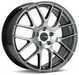 ES#3489805 - 467-985-1238HSKT - 18" Enkei Raijin - Square Set Of Four  - 18x8.5" ET38 5x120, Hyper Silver - Enkei Wheels - BMW MINI
