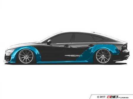 ES#3478685 - WBA7wd - A7/S7/RS7 Widebody Kit - Adds 6.5cm per side up front and 9cm per side out back - Clinched - Audi