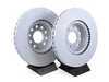 ES#3184528 - 1k0615301aa22KT - Premium Front & Rear Brake Service Kit - Featuring Zimmermann rotors and ECS DD23 ceramic pads. - Assembled By ECS - Audi