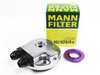 ES#3490703 - RR0CCK - Rally Road M50 Oil Cooler Cap Kit - Easily fit an external oil cooler - Rally Road - BMW