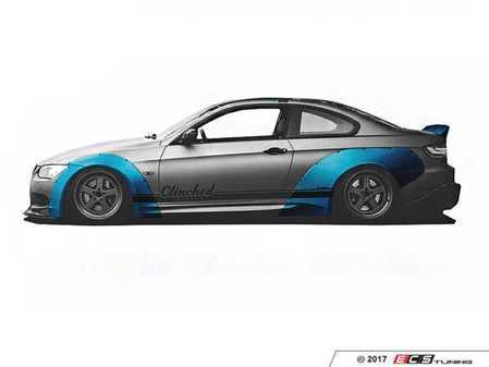 ES#3478660 - BMW-E92 - E92 Widebody Kit - With Ducktail - (NO LONGER AVAILABLE) - Adds 6.5cm per side up front and 9cm per side out back - Clinched - 