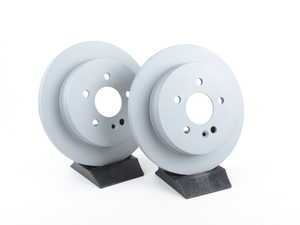 ES#2608795 - 1634230112KT6 - Rear Brake Rotor - Pair - Solid 285 mm Diameter Coated  - Zimmermann - Mercedes Benz