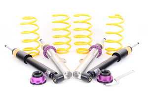 ES#2828650 - 18081028 - KW Street Comfort Coilover Kit - Adjustable Dampening - Offers sport handling with maximum comfort and adjustable rebound dampening - KW Suspension - Audi Volkswagen