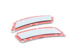ES#3420896 - BM-0993-A29 - Painted Front Bumper Reflectors - Silver Stone II - Clean up your M front bumper with paint matched reflectors - AUTOTECKNIC - BMW