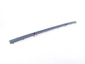 ES#76150 - 51127005944 - Rear Bumper Guard Trim - Located in the center of the rear bumper, including provisions for parking sensors - Genuine BMW - BMW