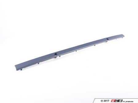 ES#76150 - 51127005944 - Rear Bumper Guard Trim - Located in the center of the rear bumper, including provisions for parking sensors - Genuine BMW - BMW