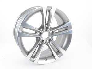 ES#2569560 - 36116796247KT - 18" Double Spoke Style 397 Wheels - Square Set OF Four - 18x8 ET34 72.6mm CB, with gloss finish - Genuine BMW - BMW