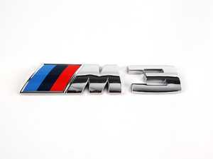 ES#79377 - 51148041901 - M3 Emblem - M3 emblem/badge from the e9x M3 - Genuine BMW - BMW
