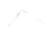 ES#92721 - 51311843890 - Rear Window Trim - Passenger (Right) - Chrome trim along the side of the back window. - Genuine BMW - BMW
