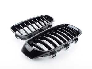 ES#3426675 - BM-0173-GB - Blackout Grille Set - Gloss Black - Add style and individuality to your BMW in minutes! - ECS - BMW