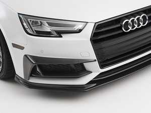 ES#3557655 - 024315ecs01KT - Complete Carbon Fiber Grille Accent And Overlay Kit - Completely change your front end appearance with the full kit! - ECS - Audi
