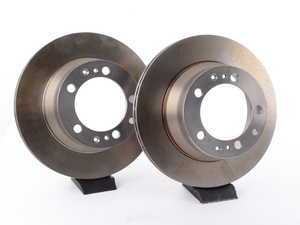 ES#2593442 - 95135204102KT3 - Rear Brake Rotors - Pair 11.77" (299mm) - Rear axle fitment - Both left and right - ATE - Porsche