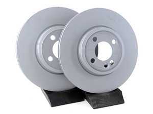 ES#3097736 - 34116774986KT - Front Brake Rotors - MINI Cooper S - R56 2007+ (pair) - Zimmermann - 