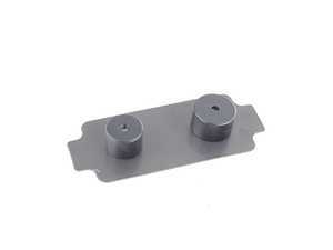 ES#3450999 - 98735108801 - Front Brake Pad Shim - Priced Each - Prevents brake squeal - URO - Porsche