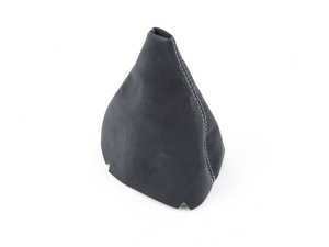 ES#3178006 - 5234-1K-204 - BFI Manual Alcantara Shift Boot - Silver Stitching - Compliment your BFI shift knob with a custom shift boot made from the finest materials available - Black Forest Industries - Volkswagen