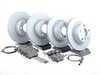 ES#3469301 - 34116792219KT6 - Front & Rear Brake Service Kit - Featuring Zimmermann rotors and ECS DD23 "Daily Driver" ceramic pads. - Assembled By ECS - BMW