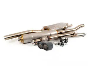 Akrapovic Evolution Stainless Steel Exhaust System - Carbon Fiber Tips ME-MIN/TI/1H
