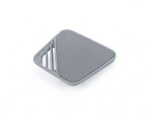 ES#118408 - 51458138158 - E34 Speaker Cover - Right -Silver Gray - Genuine BMW - BMW