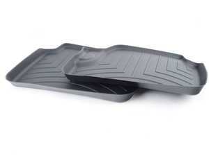 ES#2837688 - 444103 - Rear FloorLiner DigitalFit - Black - Laser measured for perfect fitment and ultimate protection against moisture and debris - WeatherTech - BMW