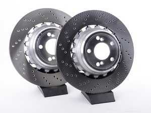 ES#3491194 - 34212284904KT - Rear Brake Rotors - Pair (385x24) - New floating rear rotors from BMW - Genuine BMW - BMW