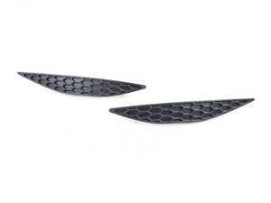 ES#3492938 - R17-1-1000-01 - Rear Reflector Insert Set - Matte Black Honeycomb - A clean cosmetic upgrade for your GTI - Acexxon - Volkswagen