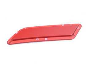 ES#3420920 - BM-0997-A75 - Painted Front Bumper Reflectors - Melbourne Red - Clean up your front bumper with paint matched reflectors - AUTOTECKNIC - BMW
