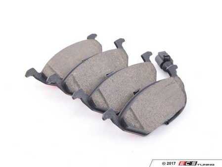 ES#3426883 - 1J0698151G - Premium Ceramic Front Brake Pad Set - Ceramic composite developed to meet low dust & noise requirements - Brembo - Volkswagen