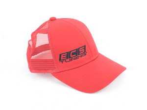 ES#3411261 - 6060000 - ECS Mesh Back Cap - Red -  - Featuring black embroidered ECS Tuning logo on right panel - ECS - 