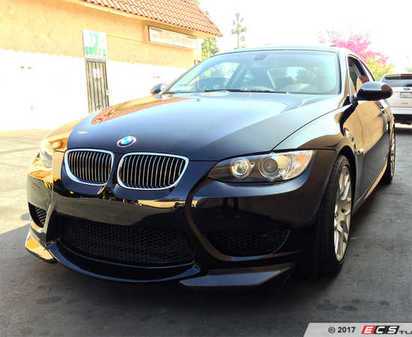 ES#3493231 - 0ECSE92AFRB - ECS Front Bumper with Carbon Splitters - (NO LONGER AVAILABLE) - Make your E92 stand out from the crowd. - ECS - 