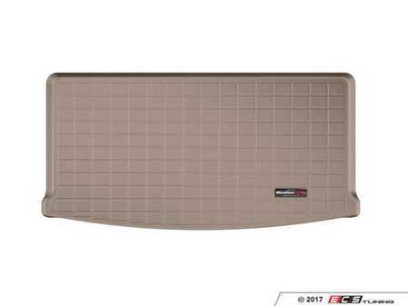 ES#3493267 - 41973 - Rear Cargo Liner - Behind 3rd Row - Tan - The best protection for your trunk in any situation - WeatherTech - Volkswagen