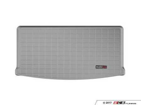 ES#3493266 - 42973 - Rear Cargo Liner - Behind 3rd Row - Grey - The best protection for your trunk in any situation - WeatherTech - Volkswagen
