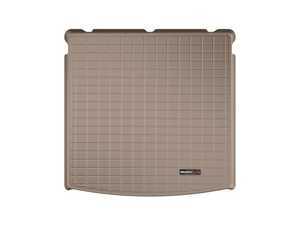 ES#3459321 - 41975SK - Rear Cargo Liner With Bumper Protector - Tan - The best protection for your trunk in any situation - WeatherTech - Volkswagen