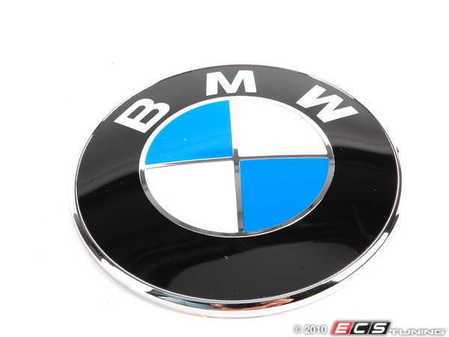 ES#262165 - 51147721222 - Trunk Emblem - Tired of looking at your faded BMW Badge? - Genuine BMW - BMW