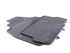 ES#3469729 - 110-003-002 - All-Weather Rubber Floor Mats - Set Of Four - (NO LONGER AVAILABLE) - Offers protection from the typical water, road salt, or tracked-in mud, to the unfortunate coffee spills and dropped snacks. - Bremmen Parts - 