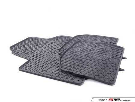 ES#3469735 - 110-046-003 - All-Weather Rubber Floor Mats - Set Of Four - (NO LONGER AVAILABLE) - Offers protection from the typical water, road salt, or tracked-in mud, to the unfortunate coffee spills and dropped snacks. - Bremmen Parts - 