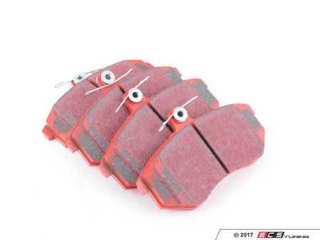 ES#520539 - DP3369/2C - RedStuff Performance Brake Pad Set - A high performance street pad, featuring Kevlar technology. - EBC - Volkswagen