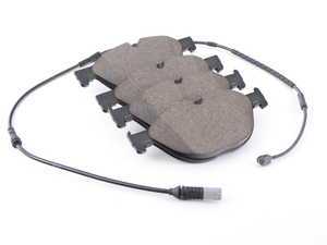 ES#4810927 - 34112449268KT - Front Brake Pad Set With Wear Sensor - Restore factory braking performance to your BMW - Genuine BMW - BMW