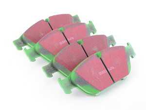 ES#2588673 - DP22086 - Greenstuff Performance Front Brake Pad Set - Mildly upgraded pad, great for an afternoon of sporty driving. - EBC - Audi