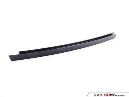 ES#94750 - 51342695288 - Window Guide Web Cover - Right, Gloss Black - Genuine BMW - BMW