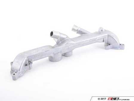 ES#24827 - 11531702201 - Coolant Crossover Pipe - Replace your corroded, leaking pipe - Genuine BMW - BMW