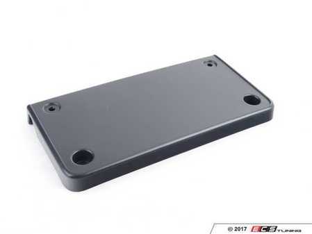 ES#3241701 - 3CN8072879B9 - License Plate Bracket - Used for securing front license plate to front bumper - Genuine Volkswagen Audi - Volkswagen