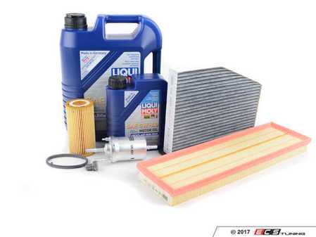 ES#2862353 - 2.560KOEMKT - 60K Service Kit - Featuring Liqui Moly High Tech 5w-40 engine oil and Hengst Filters - Assembled By ECS - Volkswagen