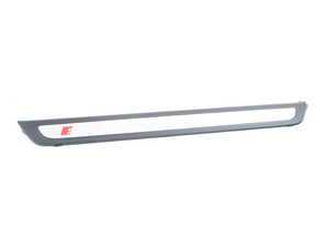 ES#2645214 - 8R0853374G01C - SQ5 Front Door Sill - Satin Black - right - Featuring an aluminum-look inlay with the SQ5 logo - Genuine Volkswagen Audi - Audi