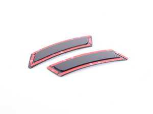 ES#3420913 - BM-0996-416 - Painted Front Bumper Reflectors - Carbon Black - Clean up your front bumper with paint matched reflectors - AUTOTECKNIC - BMW