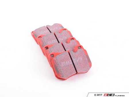 ES#520535 - DP3345C - RedStuff Performance Brake Pad Set - A high performance street pad featuring Kevlar technology - EBC - Porsche