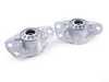ES#2765801 - 1K0498001KT1 - Heavy duty Cup Kit/Coilover Installation Kit - Featuring ECS heavy duty strut mounts with included hardware - Assembled By ECS - Volkswagen