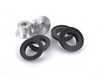 ES#3138503 - PFF85-424x2 - Race Polyurethane Front Subframe Bushing Set - Rear Position  - A more planted subframe means a more planted front end and better handling - Powerflex Black Series - Audi Volkswagen