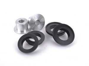 ES#3138503 - PFF85-424x2 - Race Polyurethane Front Subframe Bushing Set - Rear Position  - A more planted subframe means a more planted front end and better handling - Powerflex Black Series - Audi Volkswagen